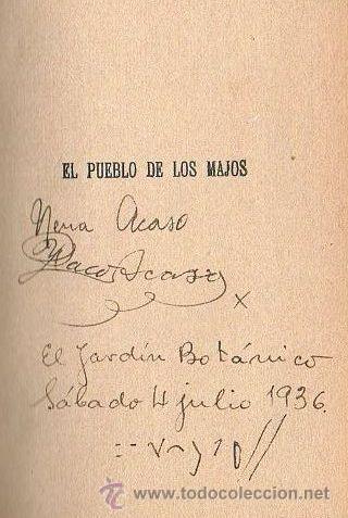 Libros antiguos: ANTONIO CASERO / EL PUEBLO DE LOS MAJOS .ED. SÁENZ DE JUBERA 1912.1ª EDICIÓN.PRÓL. JACINTO BENAVENTE - Foto 4 - 31382818